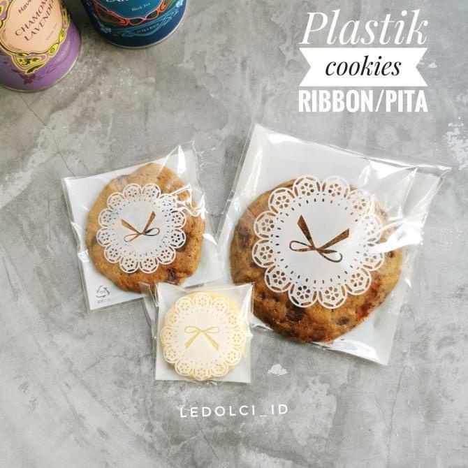 

PLASTIK COOKIES KANTONG BISKUIT MODEL RIBBON PITA PUTIH ledolci92 Segera Beli