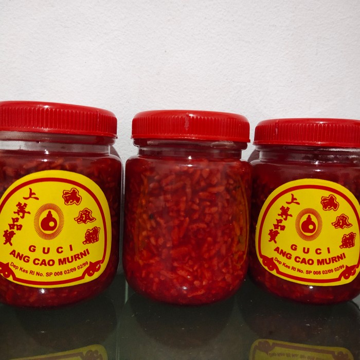 

KETAN-BERAS- GUCI ANG CAO MURNI 225ML (TAPE KETAN FERMENTASI) -BERAS-KETAN.