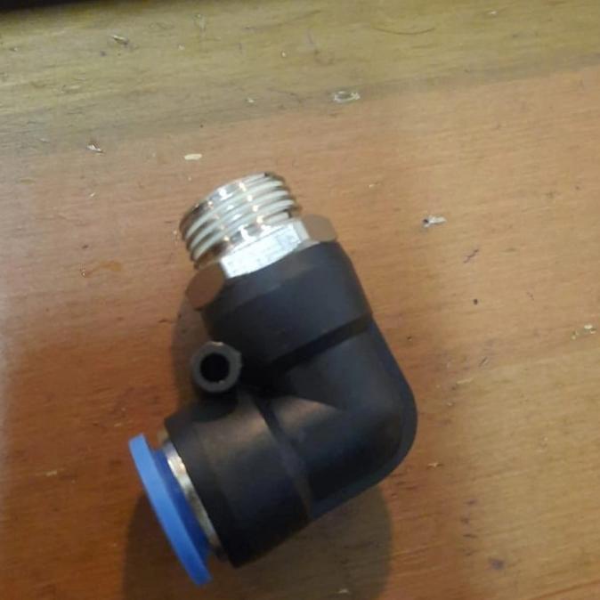 nepel selang L bow 10mm drat 1/4 wtwi74 Berkualitas