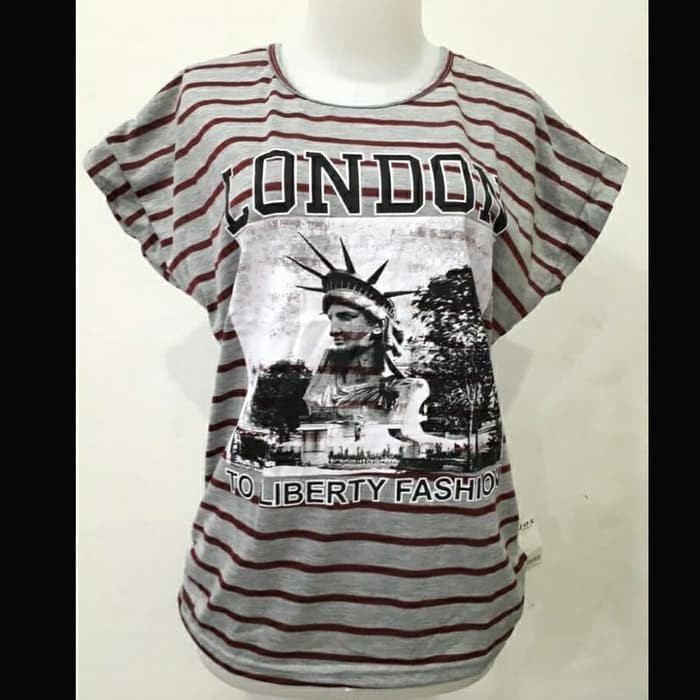 BAJU ATASAN WANITA JUMBO SALUR KOTA KAOS WANITA CITY BESAR XL