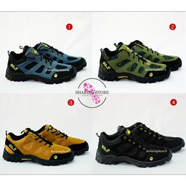 Sepatu jack wolfskin outdoor
