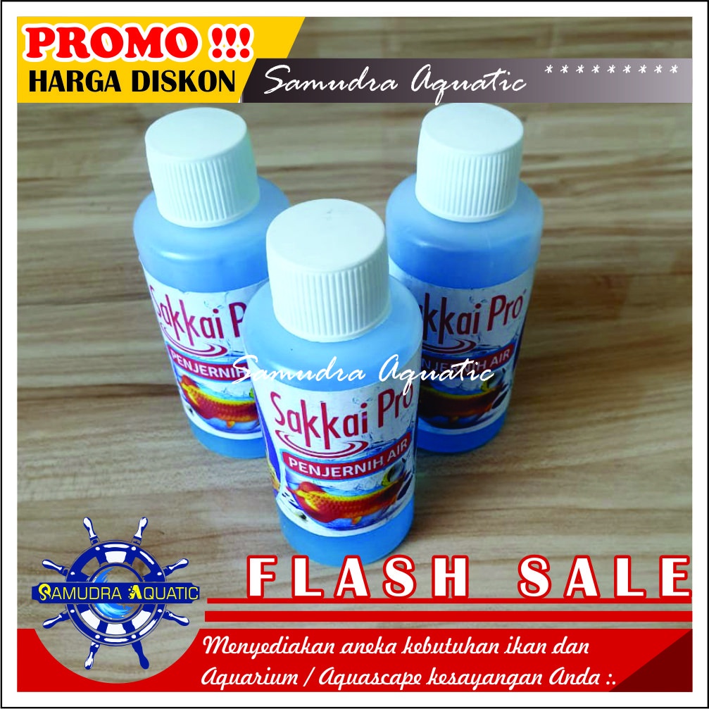 Obat PENJERNIH Air Aquarium Aquascape, Penjernih Air (GRATIS KARDUS)