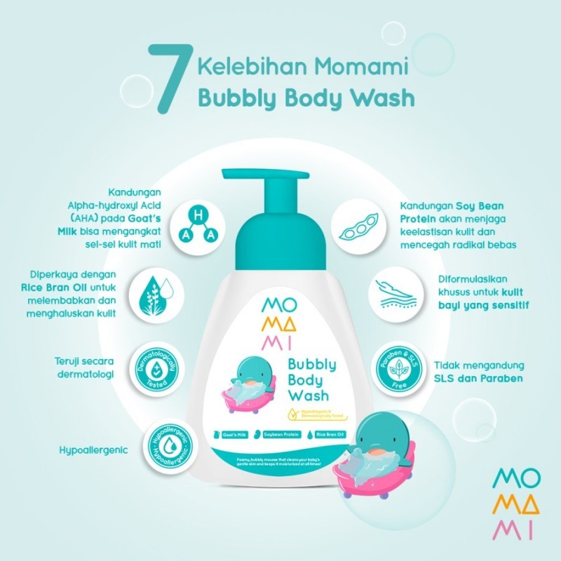 MOMAMI Bubbly Body Wash 250ml