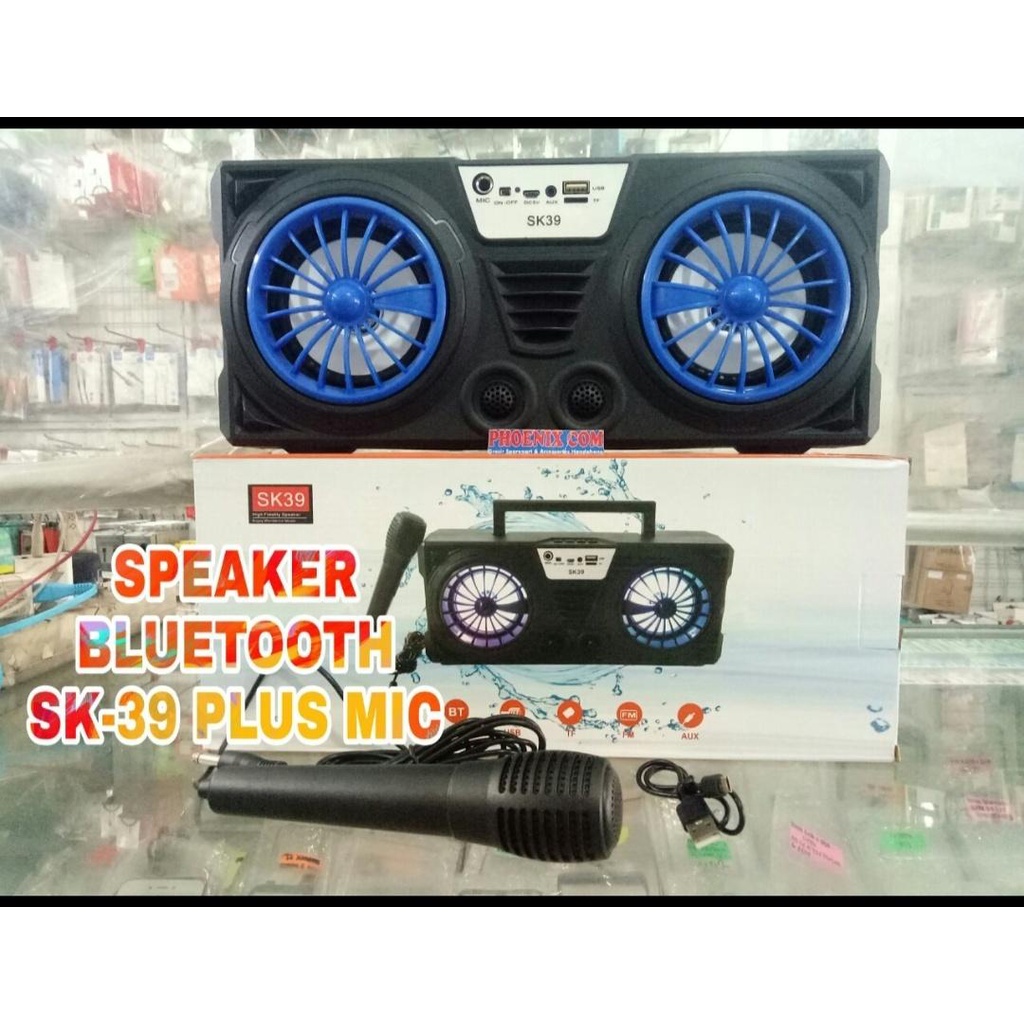 SPEAKER AKTF BLUETOOH SK-39 MIC KARAOKE/SPEKAER AKTIF BLUETOOH+MIC