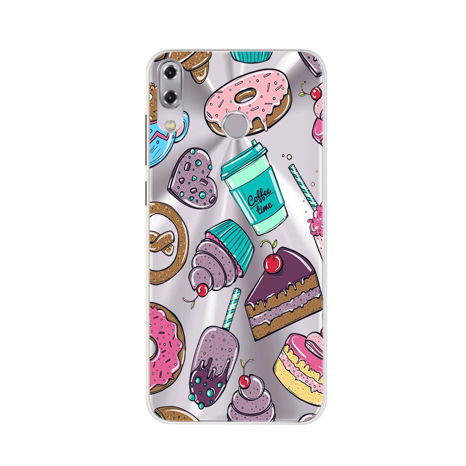 Asus Zenfone 5z ZS620KL Zenfone 5 ZE620KL Casing Printed Case Soft Slicone TPU Cover Phone Case-261