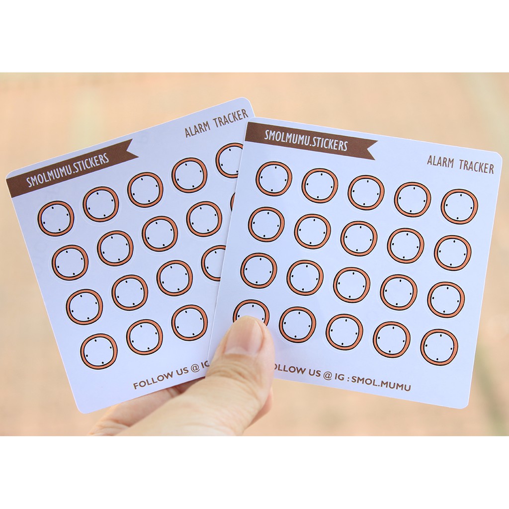 

Smolmumu Sticker Planner Alarm Appointment Planner
