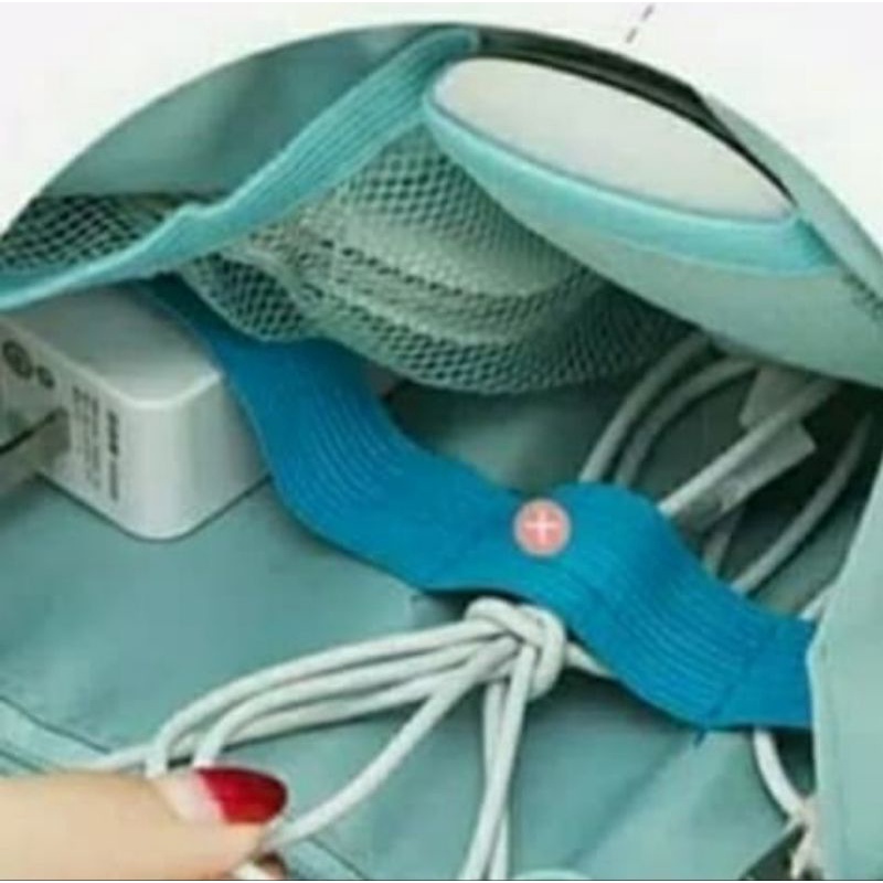 Gadget Pouch / Dompet Hp-Charger-Cable-Adaptor/ Dompet Multifungsi