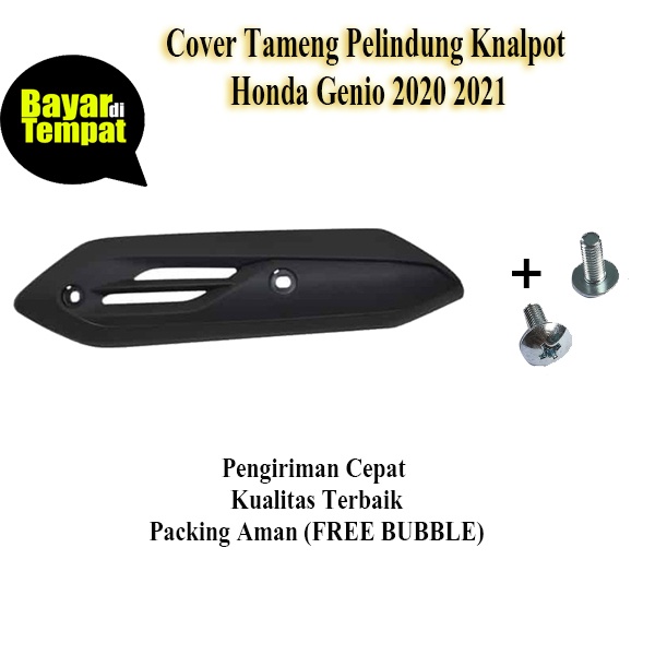 Cover Tameng Tutup Knalpot HONDA GENIO cover knalpot tameng tutup kenalpot GENIO