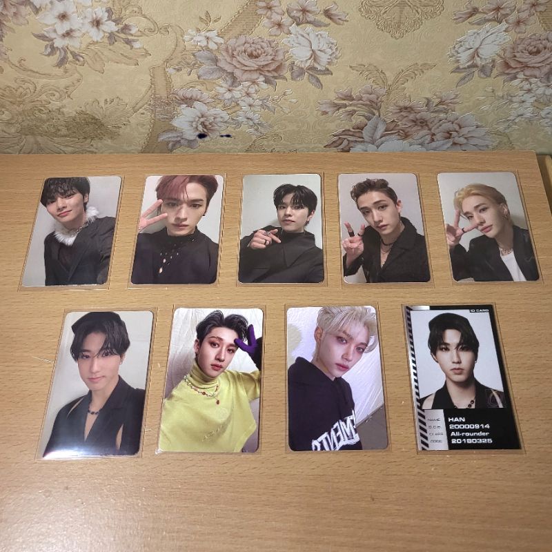 Stray Kids ODDINARY PC Photocard ID Han Chan Leeknow Felix Seungmin Hyunjin IN