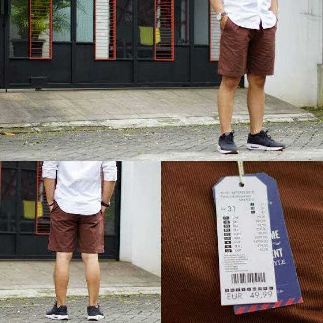 Celana pendek Tom Tailor Travis Chino Short