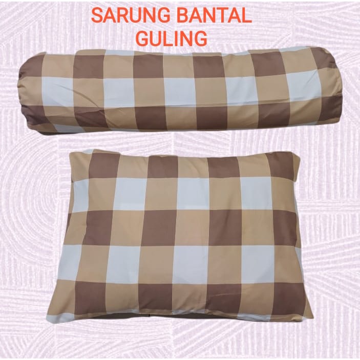 Sarung Bantal Dan Guling Bisa COD/Bayar Ditempat (SARUNG BANTAL GULING MURAH)