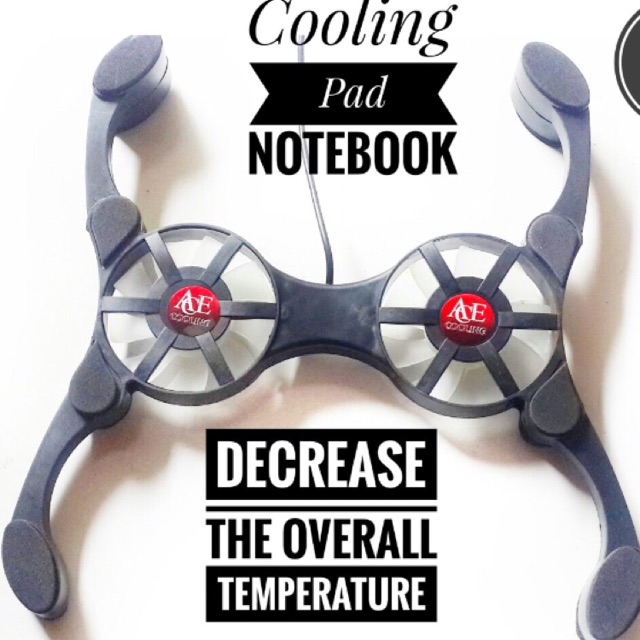 Coolpad Kepiting / cooling pad laptop / notebook / kipas pendingin