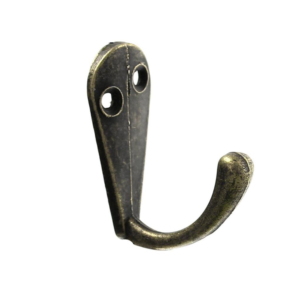 Top 10pcs Zinc Wall Hooks Fashion Rak Penyimpanan Pintu Multifungsi