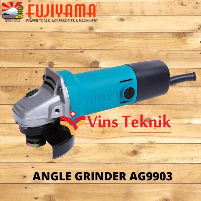 Pemotong mesin gerinda tangan 4inch FUJIYAMA AG9903 angle grinder AG9903 SP0751