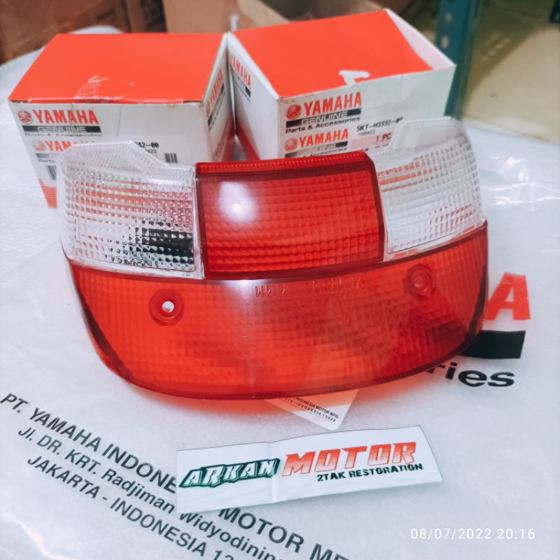 MIKA STOPLAMP LAMPU BELAKANG SET 5KT BENING FIZR F1ZR FIZ R ORIGINAL