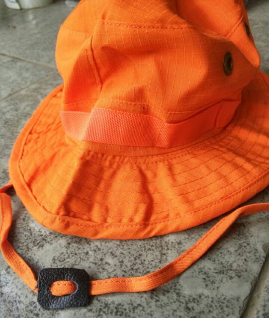 (Cod)Topi rimba orange/topi tactical outdoor