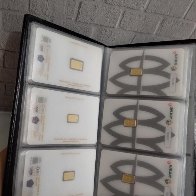 Album Logam Mulia 3 Baris Album Antam Album Emas