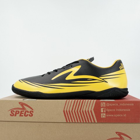Sepatu Futsal Specs Sparta IN Sun Yellow Black 401791 Original BNIB