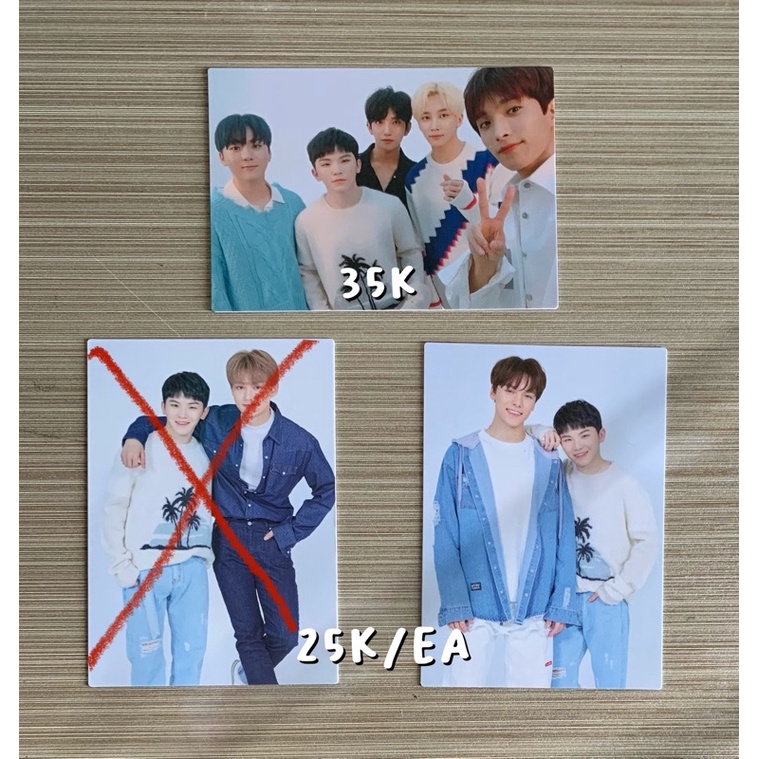 SEVENTEEN Haru OTP Woozi-Jun, Woozi-Vernon, Unit Vocal Team TC Trading Card