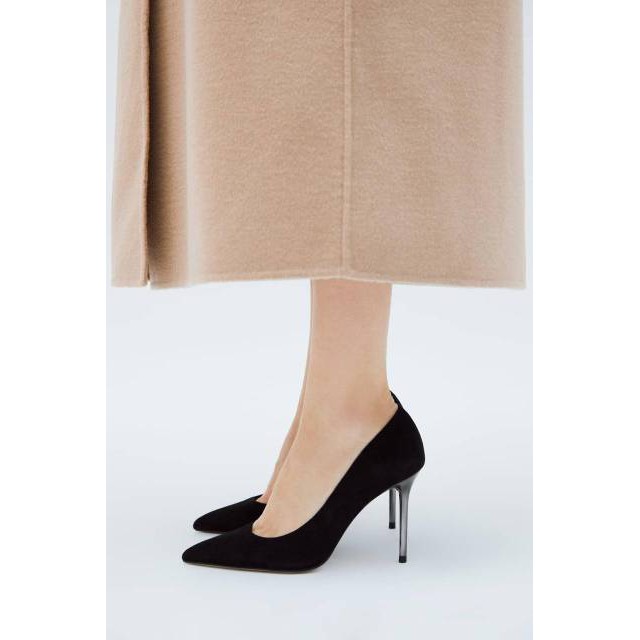 Sepatu Wanita ZR-151 Metallic Leather High Heeled Pumps