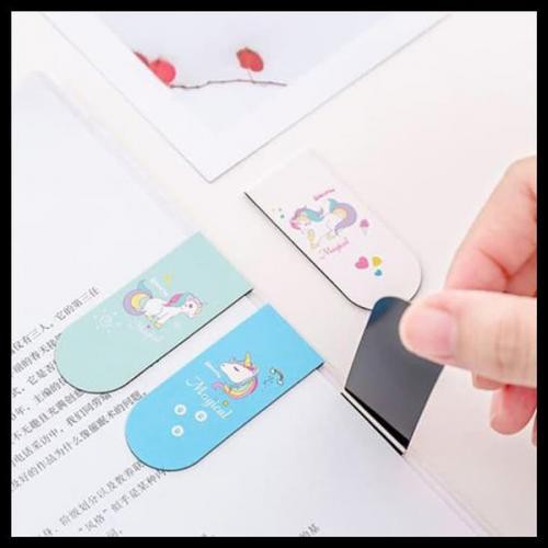 

(9gr) Pembatas Buku Bookmark Magnet/Magnetic Bookmark/Bookmark Magnet
