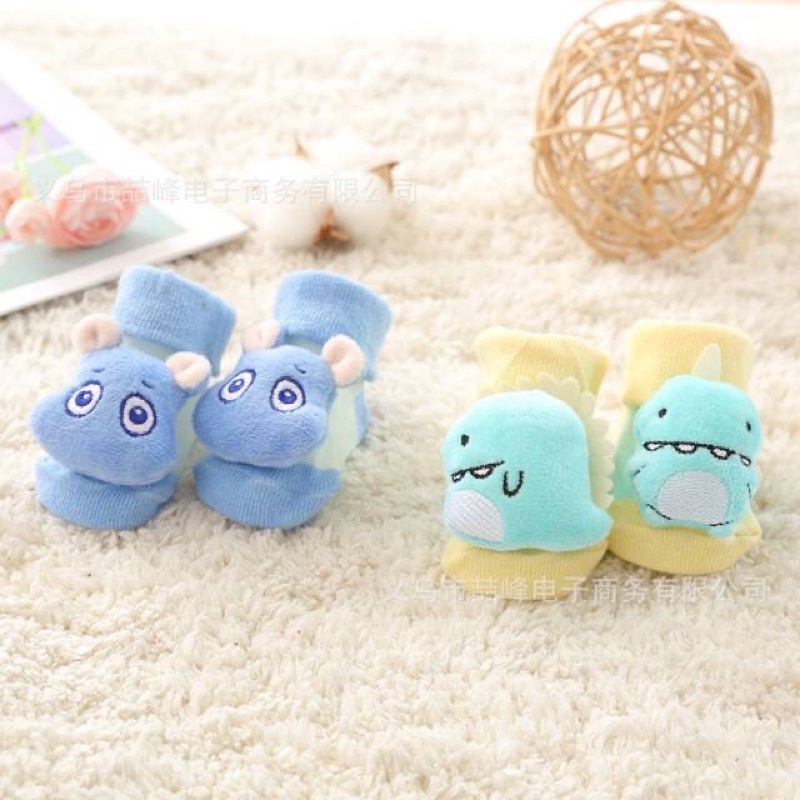 IMURA | Kaos Kaki Bayi Prewalker 3D Boneka