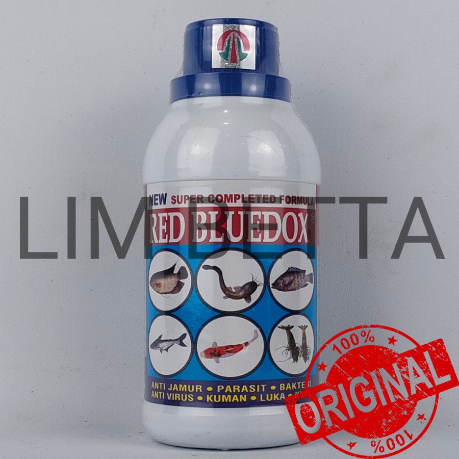 RED BLUEDOX 250 ML / OBAT IKAN ANTI JAMUR DAN PARASIT