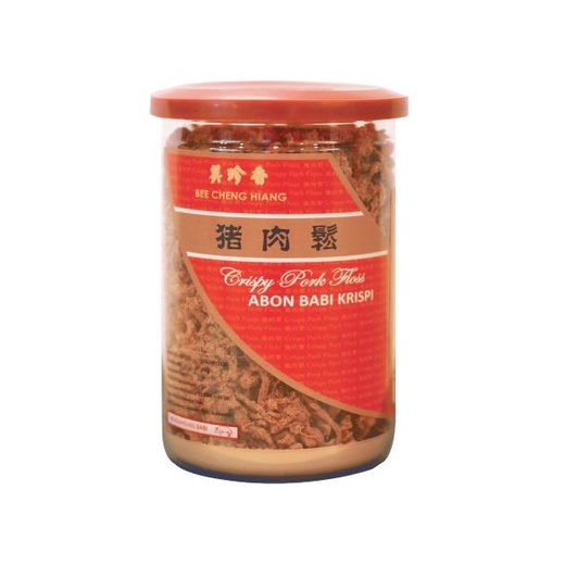 

Bee Cheng Hiang Crispy Pork Floss 200g - Abon Babi Botol (Non-Halal) ---Terbaru---