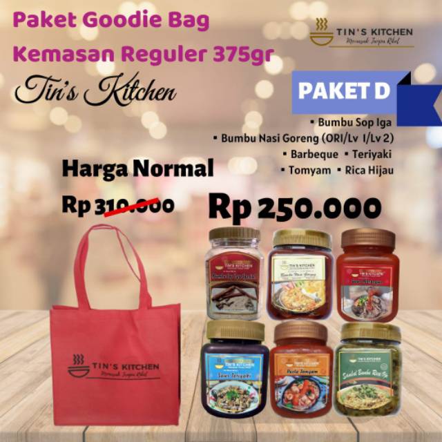 

Paket hemat C Goodybag Tin's Kitchen