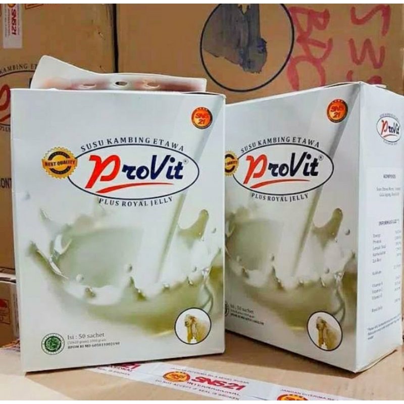 ORIGINAL PROVIT Susu Kambing Etawa Plus Royal Jelly