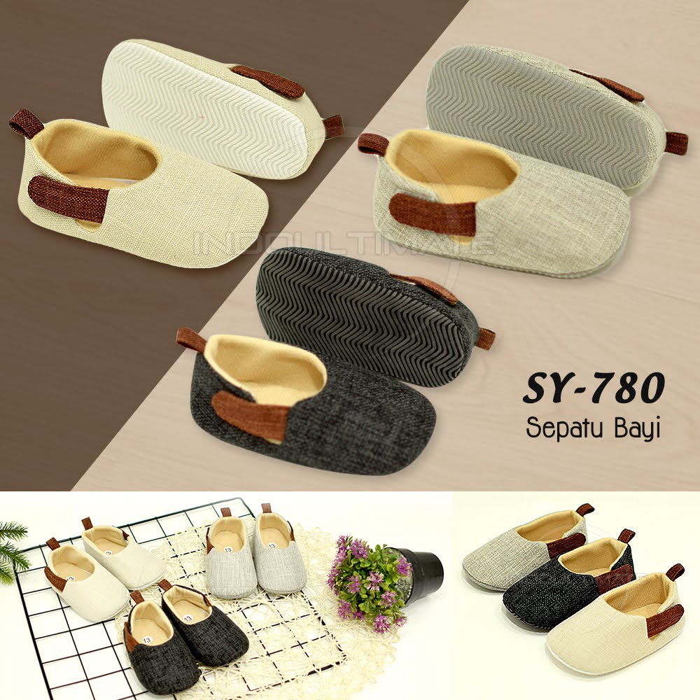 Sepatu Bayi Prewalker Alas Kaki Bayi Sepatu Bayi Anti Slip Prewalker Baby Shoes SY-780