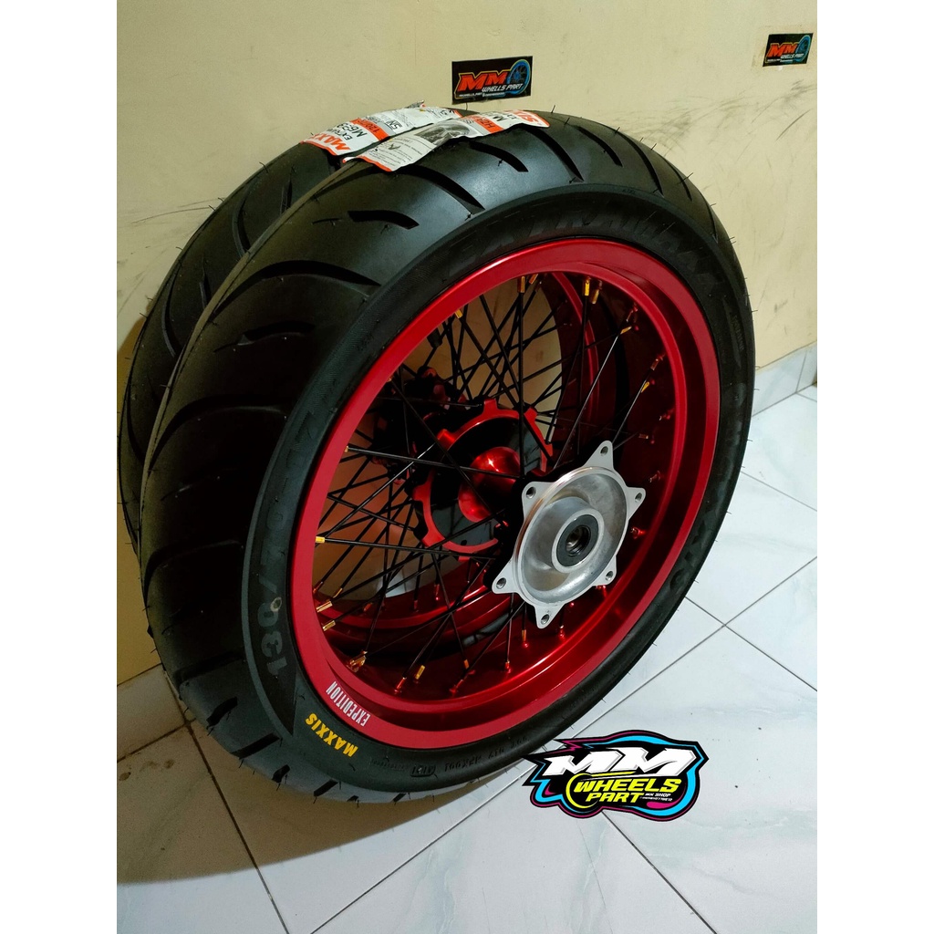 PAKET WHEELSET EXPEDITION/ RODA SET SUPERMOTO PNP CRF
