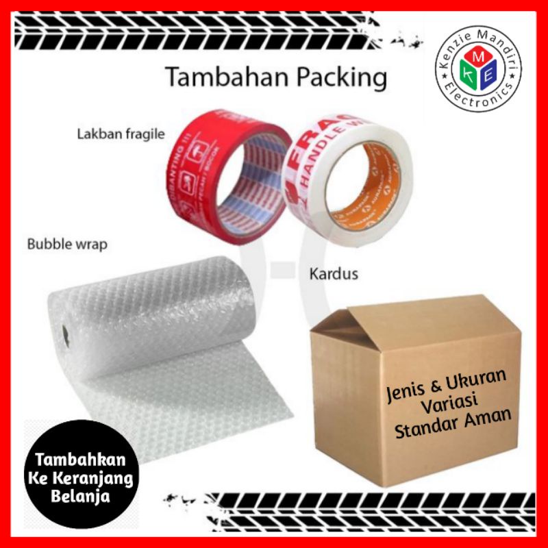 

Kardus+Buble Wrap+Lakban PACKING TAMBAHAN Rice Cooker atau Dispenser