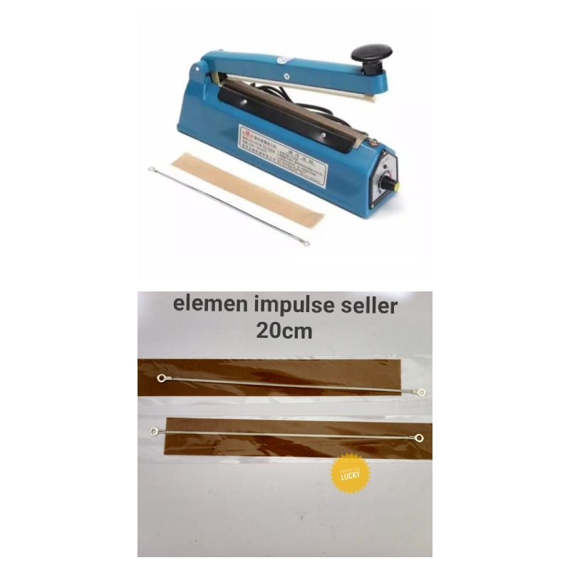 ELEMEN IMPULSE SEALER 20CM/ELEMENT PEMANAS IMPULSE SEALER/IMPULSE SEALER