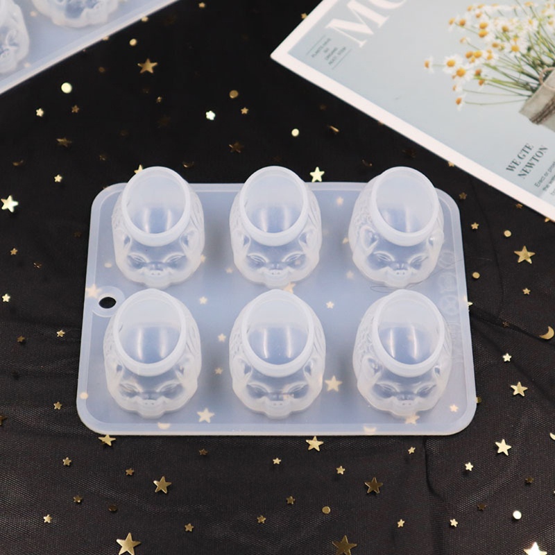 SIY  DIY 3D Lucky Pig Soap Molds Blessings Fortune Pig Resin Casting Silicone Molds