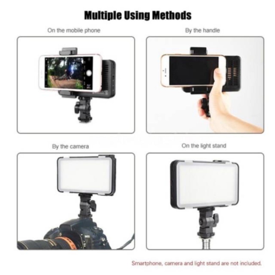 Lampu LED Godox M150 M 150 Video Light Vlog Camera, Smartphone