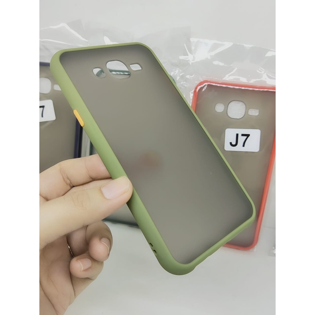 Bumper AERO CASE Samsung J7 2015 J700F 5.5 inch Hardcase My Choice List Warna Matte