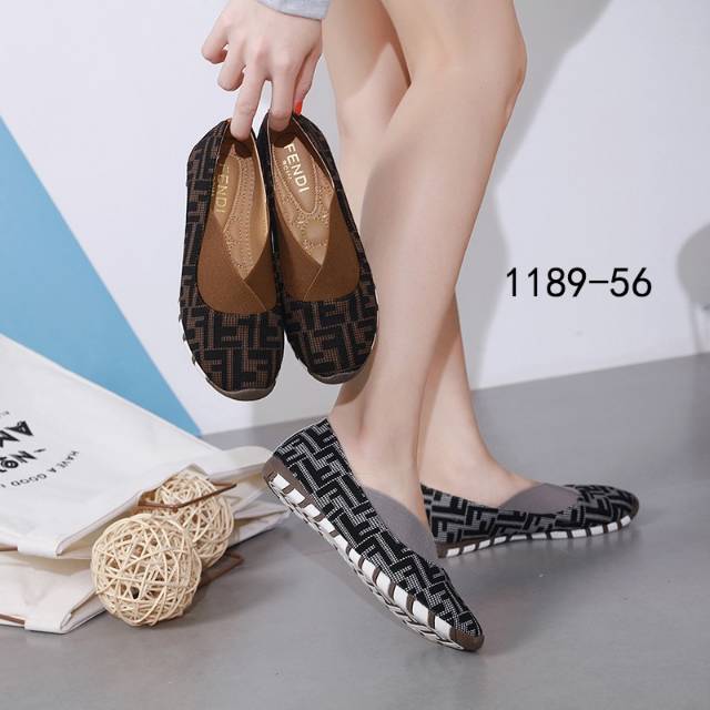 Sepatu 1189 - 56 RA Hot Item  ♥
F..di FF Flat