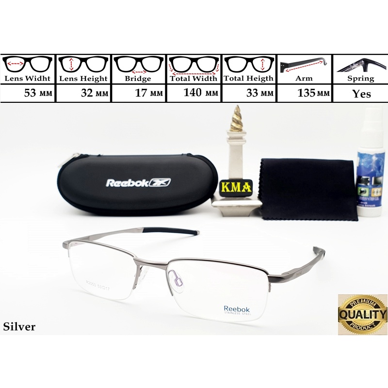 2050. Kacamata minus PREMIUM frame kacamata sport kacamata half frame