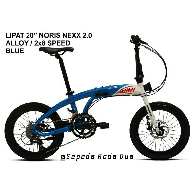 Sepeda Lipat 20" Pacific Noris Nexx 2.0
