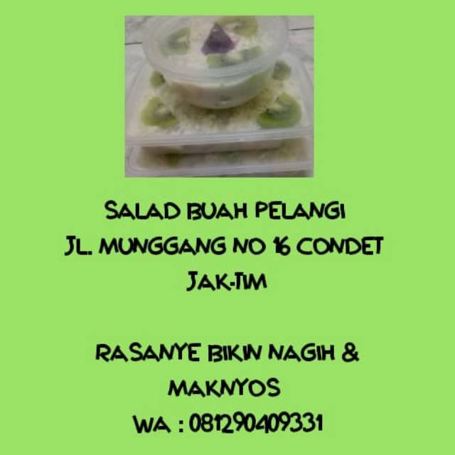 

SALAD BUAH PELANGI