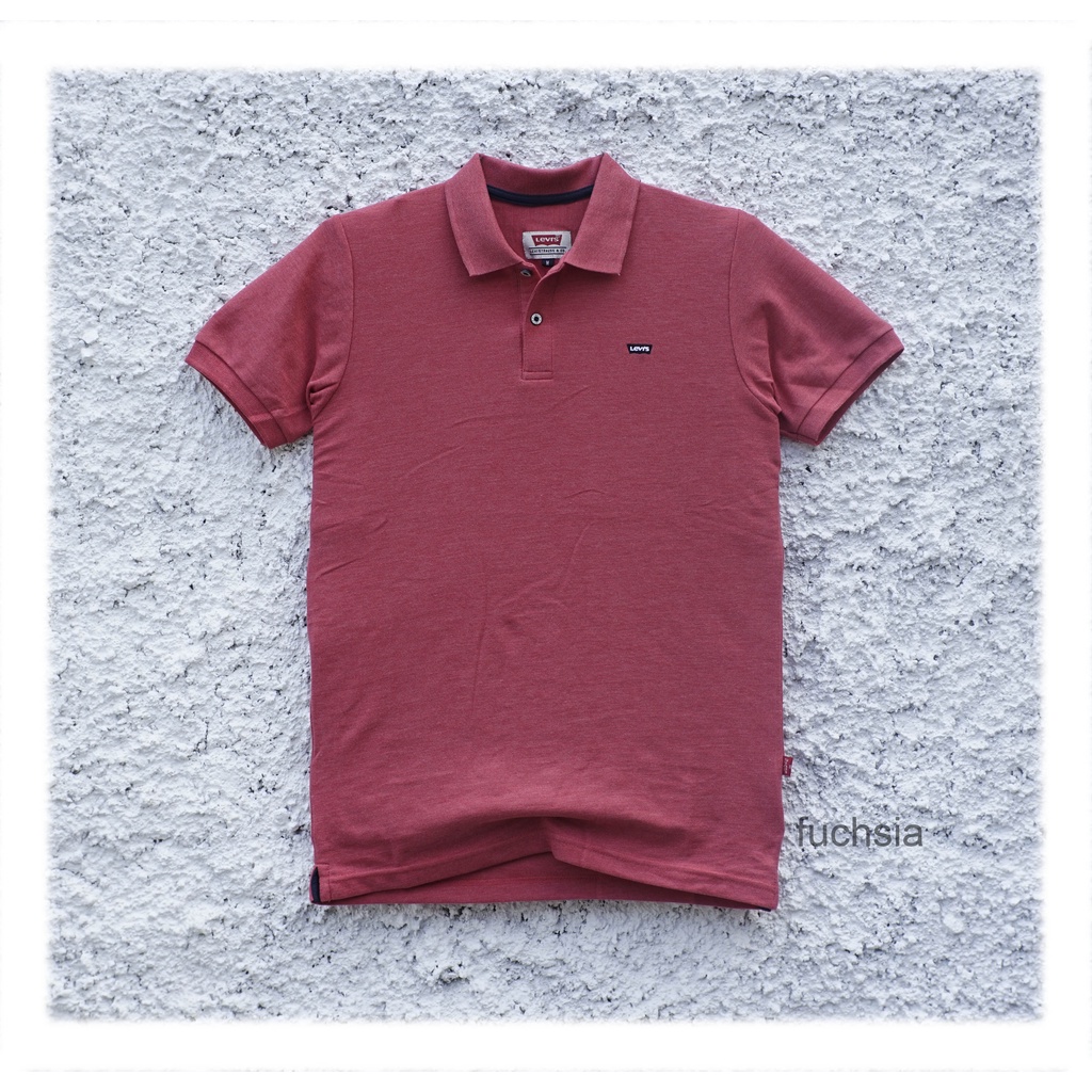 Kaos Pique Polo Levi's - Red