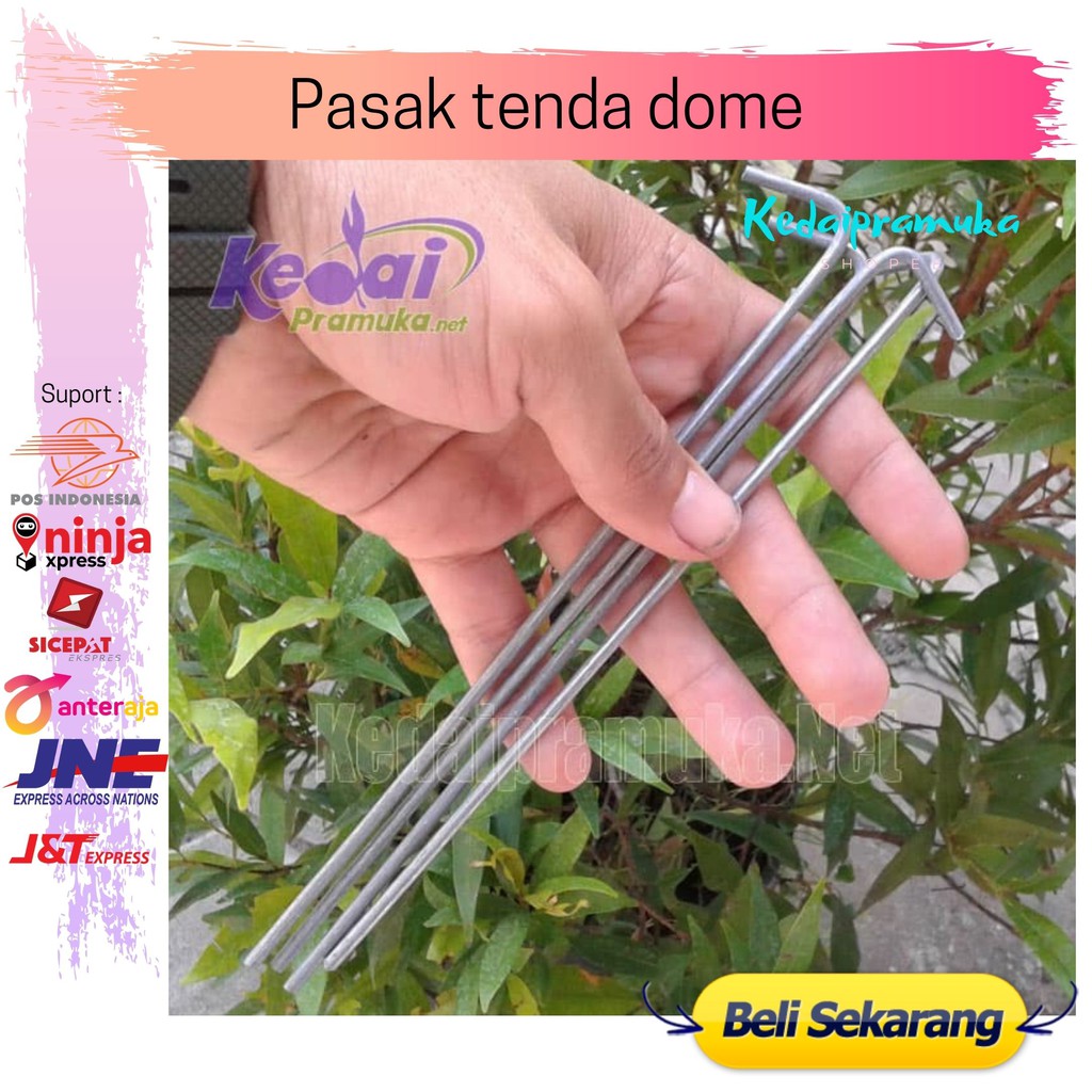 Pasak Tenda / tenda kemping / besi kuat kokoh harga satuan bisa COD