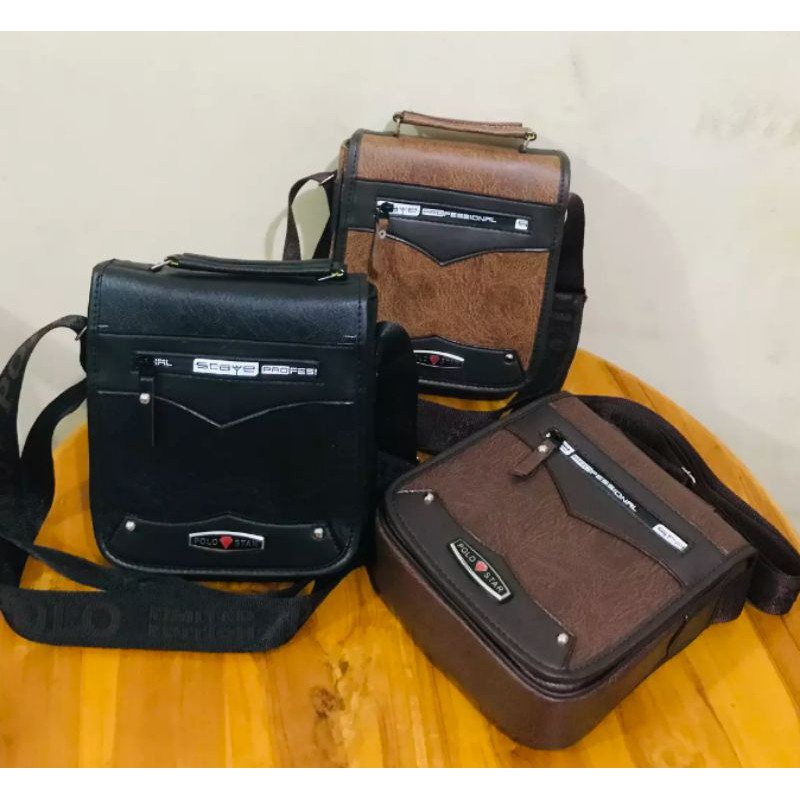 Tas slempang Polo Amstar Bahan impor