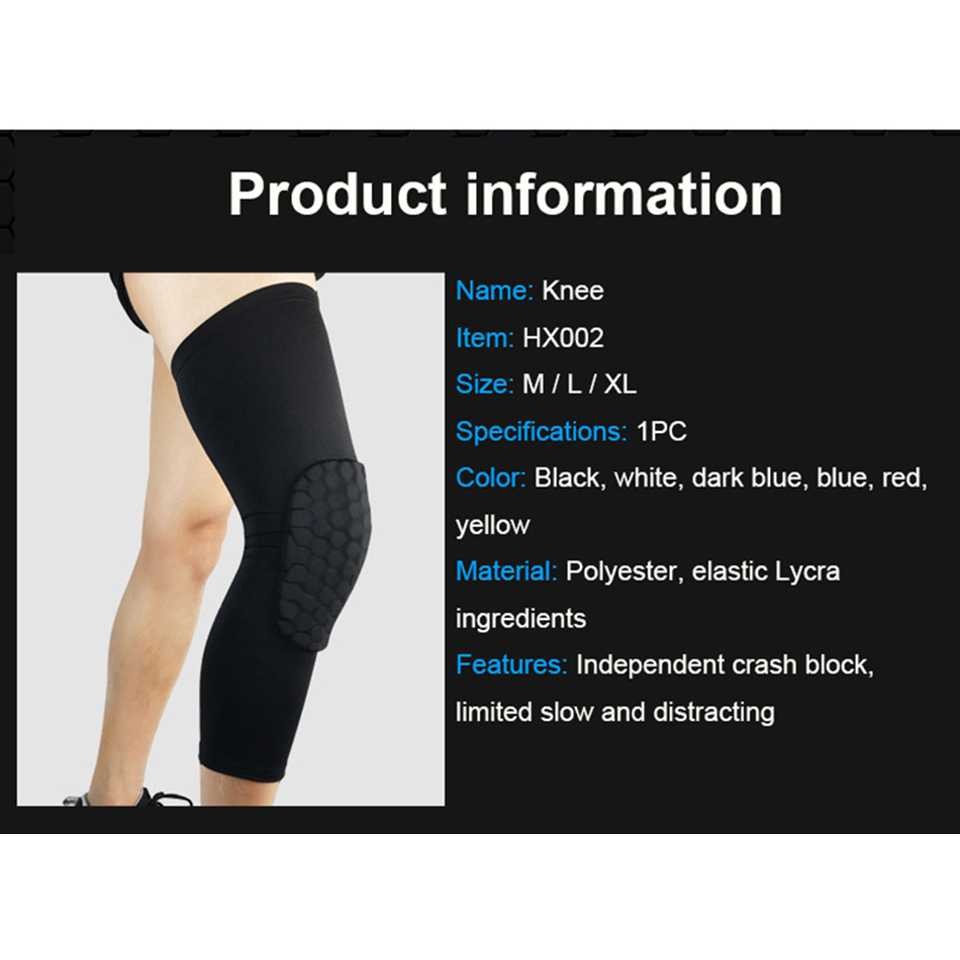 Paling Dicari ! REXCHI Pelindung Lutut Knee Support Pad Braces Olahraga - HX002