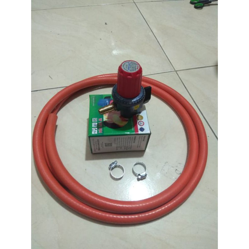 regulator lpg paket selang gas high pressure (tekanan tinggi)