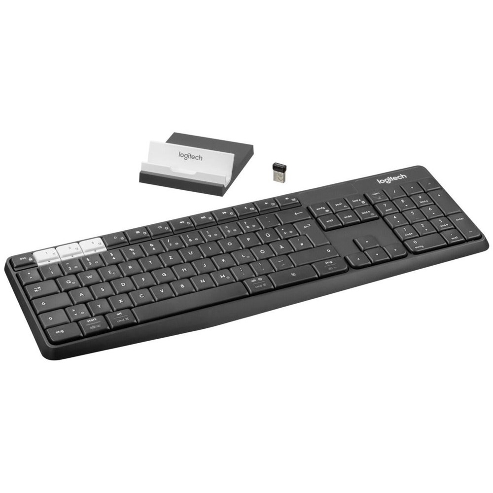 Keyboard Wireless Bluetooth Logitech K375s Multi Device Original Garansi Resmi 1 Tahun