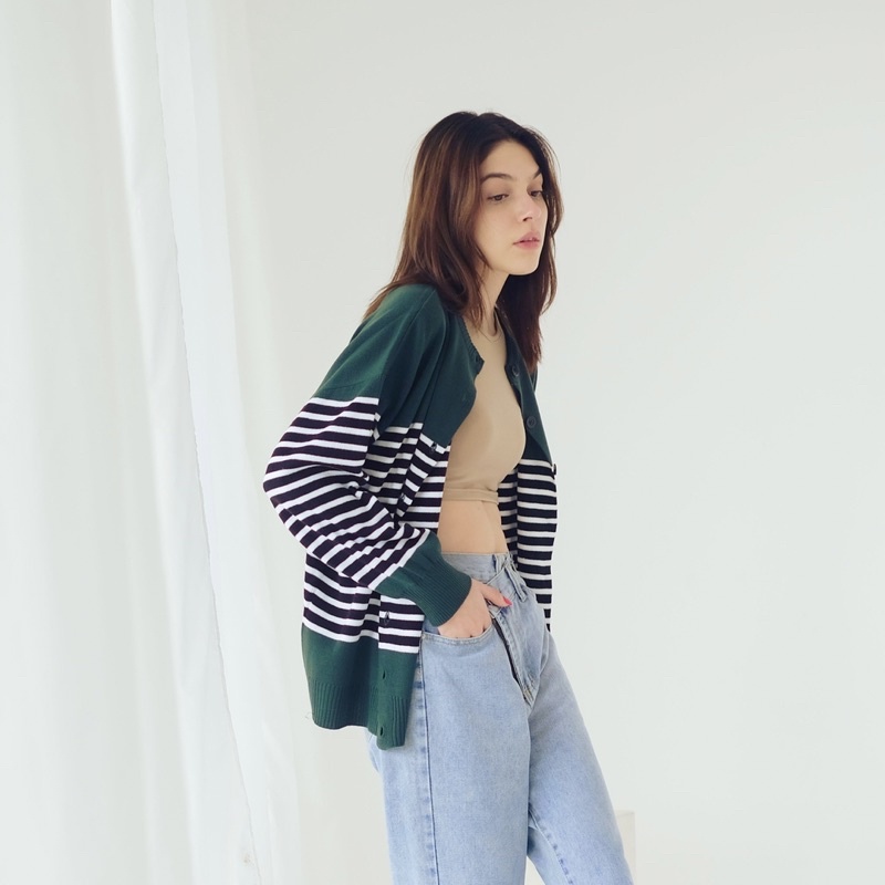 Shopinkae- 3 IN 1 Sweedy Stripe | oversize