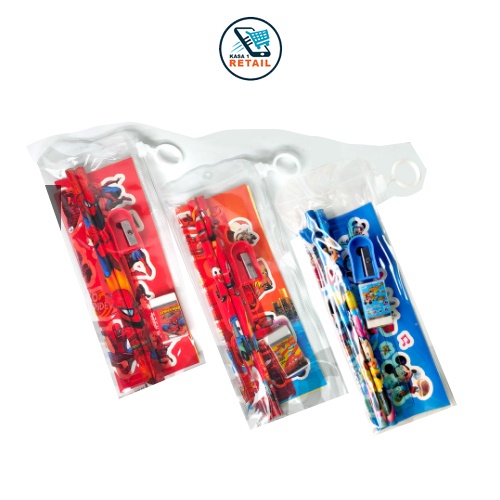 

Alat Tulis / ATK Anak Sekolah / Stationery Set Murah Sticker
