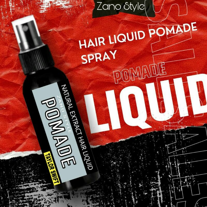 Minyak rambut pomade pria styling pomade waterbased perawatan rambut pria pomed cair